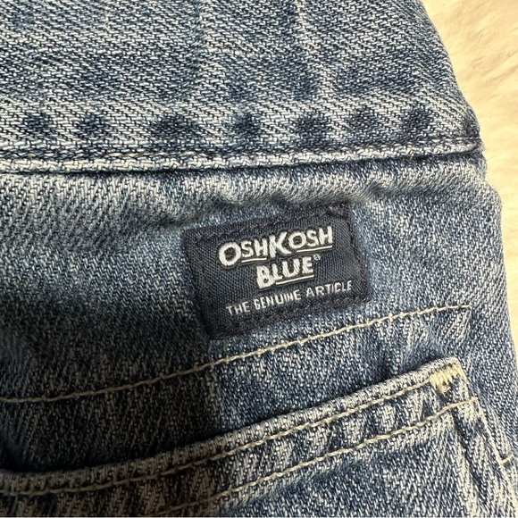 Osh Kosh Jean Shorts Knee Length Size 4 - Picture 13 of 16